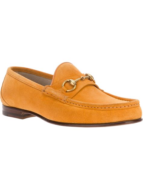 orange gucci loafers|Gucci loafers for sale.